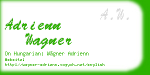 adrienn wagner business card