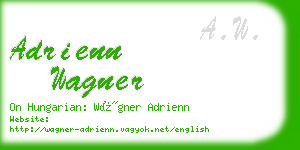 adrienn wagner business card